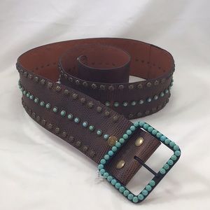 Lucky & Blessed wide belt